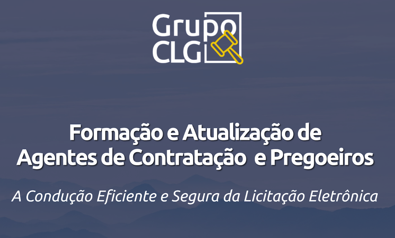 Capa do curso Atualização para Pregoeiros: Jurisprudência dos Tribunais de Contas e Boas Práticas em diligências, habilitação e recursos