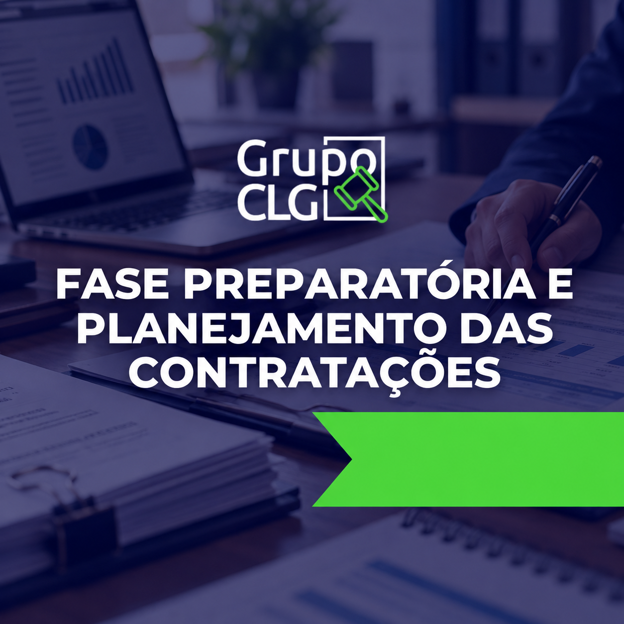 Capa do curso Fase Preparatória e Planejamento das Contratações
